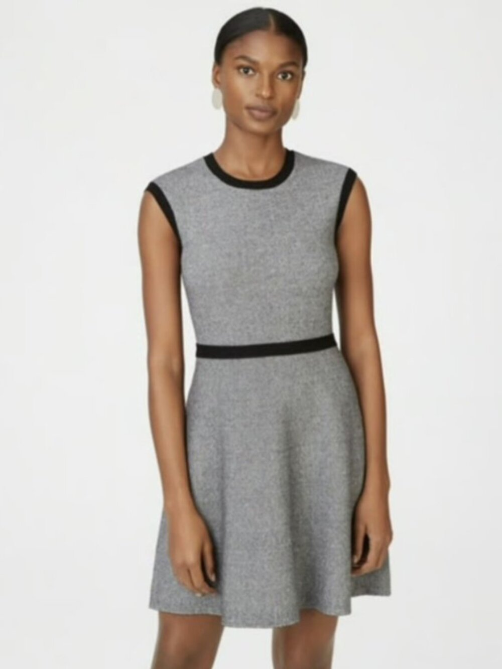 Club Monaco Jacquard Dress Size S